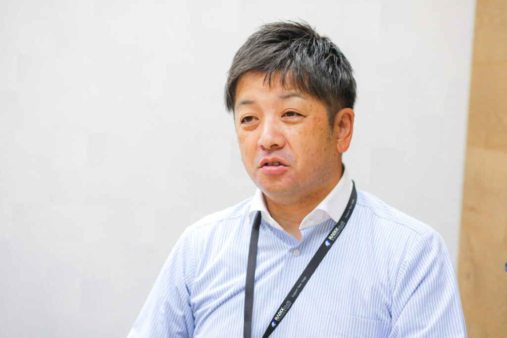 RADIX・CG株式会社 システム推進課 課長 宇高叔央さん
